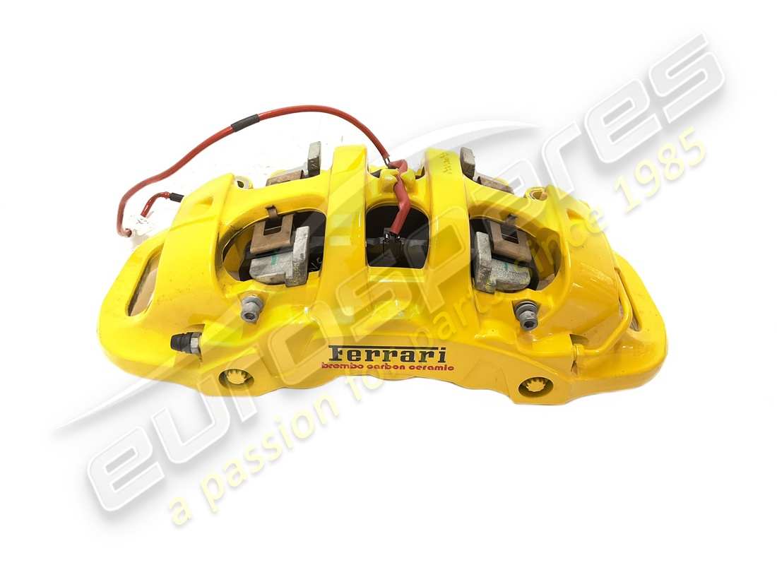 used ferrari front lh caliper with pads part number 322140
