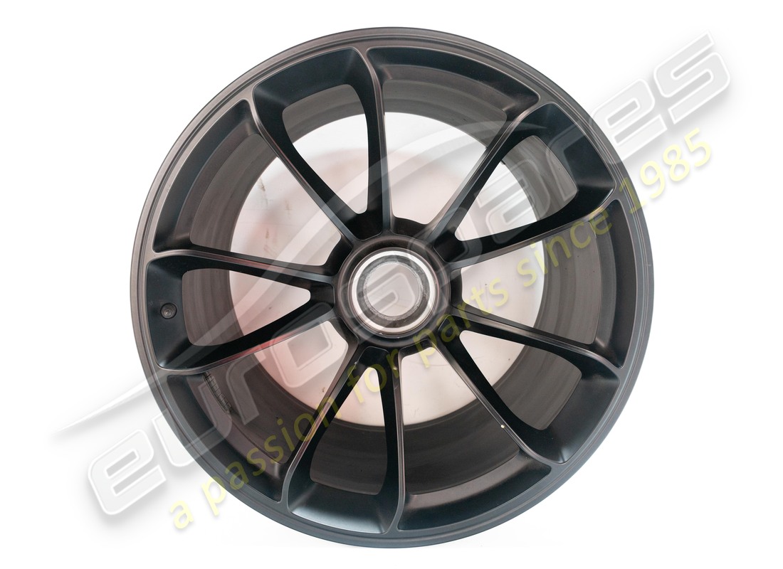 USED Porsche ALLOY WHEEL WITH CENTRAL LOCKING MATT BLACK . PART NUMBER 99136218982JE1 (1)