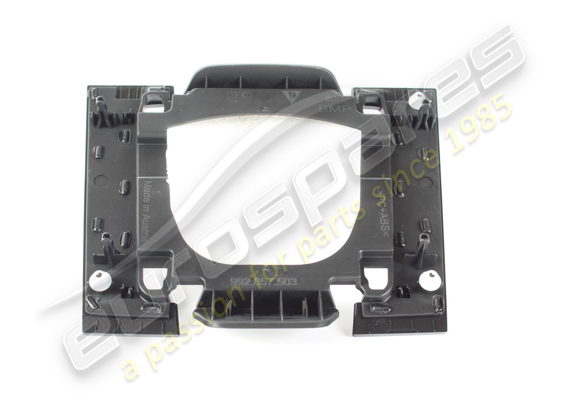 used porsche centre console trim black. part number 992857503btdl (3)