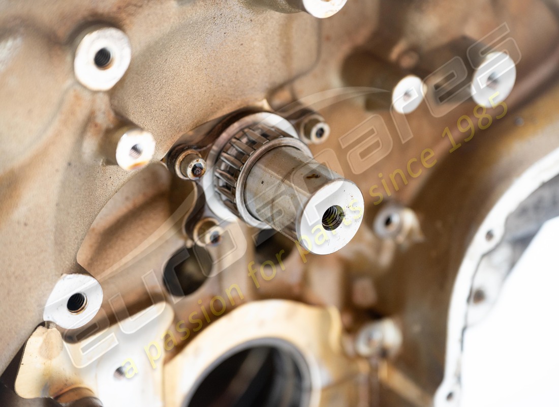 used maserati complete crankcase. part number 223371 (3)