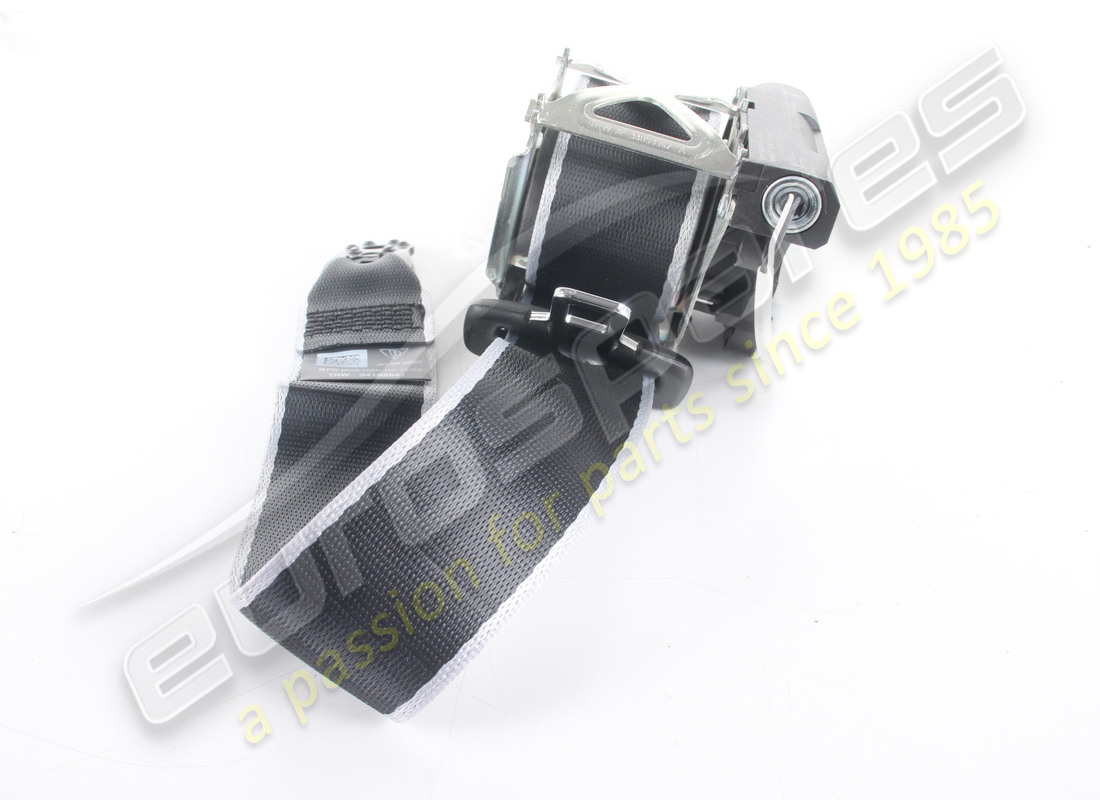new porsche 3-point belt black/silver. part number 97080303502og5 (3)