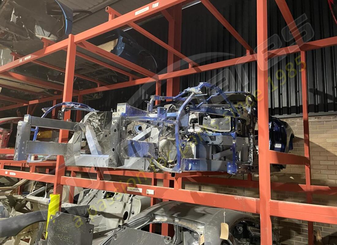 USED EUROSPARES FERRARI F12 FRONT CHASSIS WITH RHD BULKHEAD. PART NUMBER EAP1390101 (2) used eurospares ferrari f12 front chassis with rhd bulkhead. part number eap1390101 (2)