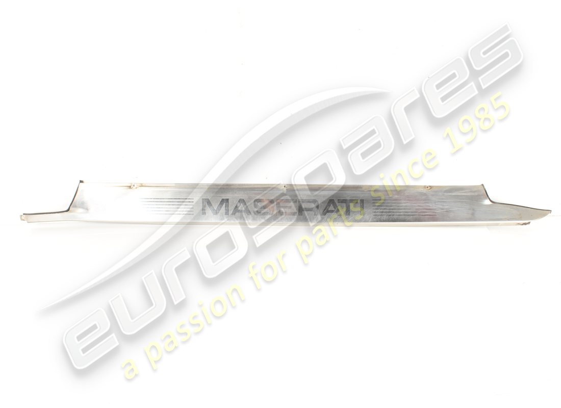 used maserati front rh chromed kickplate. part number 378305312 (2)