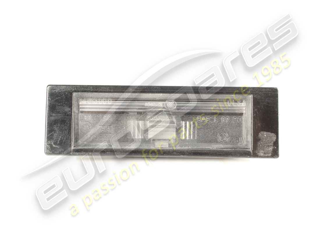 USED Ferrari REAR LICENSE PLATE LIGHT . PART NUMBER 264480 (1)