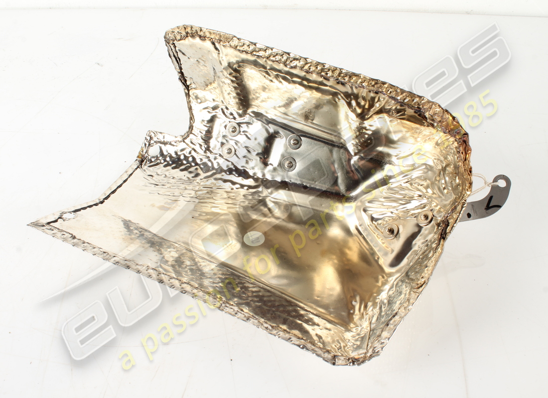 USED FERRARI FRONT LH HEAD HEAT SHIELD. PART NUMBER 821250 (3) used ferrari front lh head heat shield. part number 821250 (3)