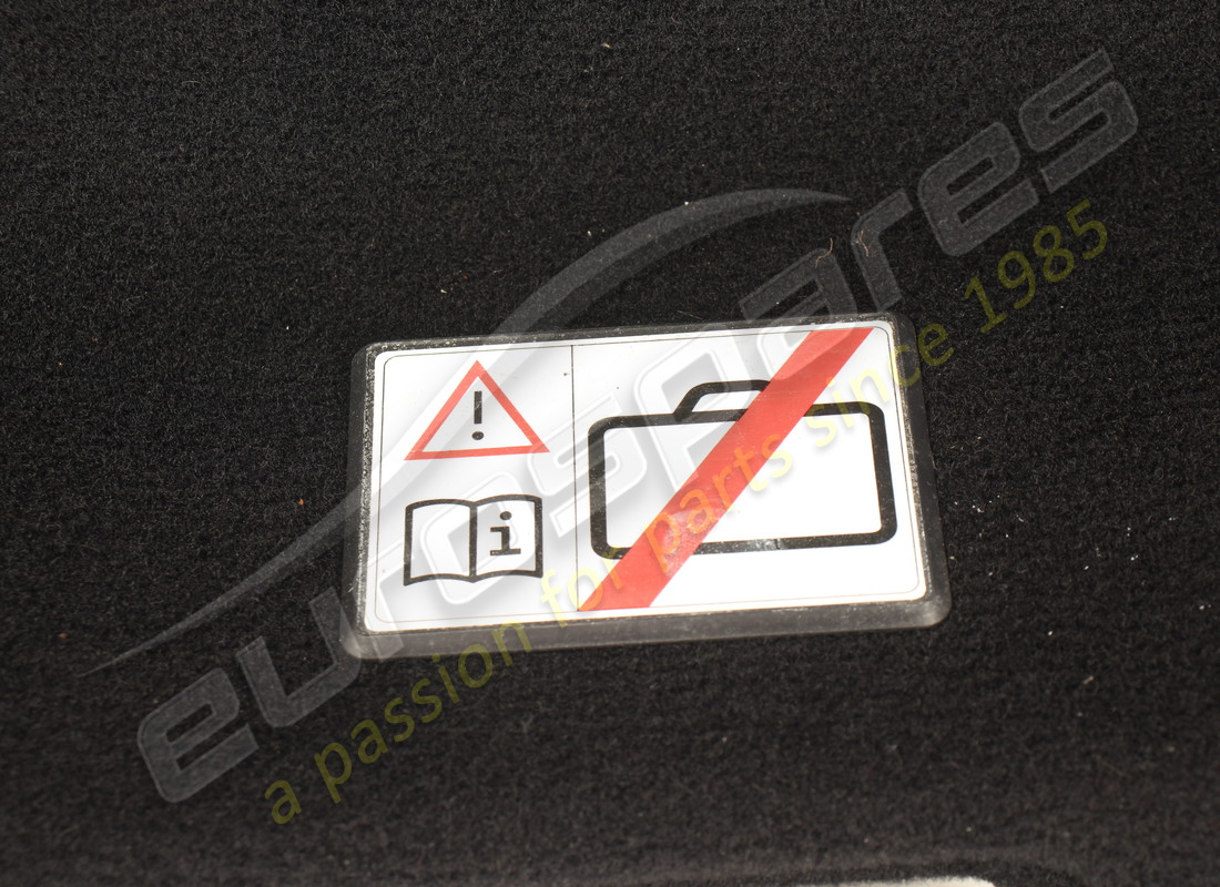 USED FERRARI RH LATERAL LUGGAGE COMPARTME. PART NUMBER 86083800 (2) used ferrari rh lateral luggage compartme. part number 86083800 (2)