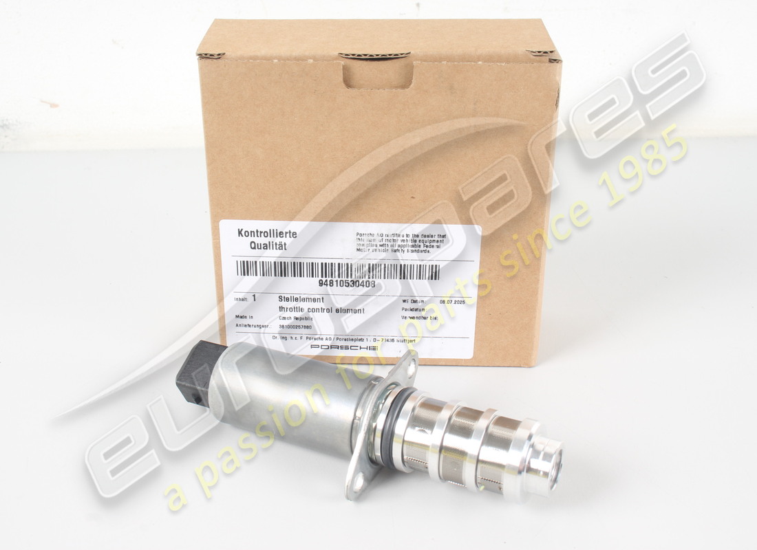 NEW PORSCHE THROTTLE CONTROL ELEMENT. PART NUMBER 94810530408 (5) new porsche throttle control element. part number 94810530408 (5)