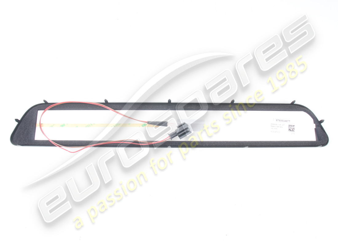 new porsche entry strip, illuminated (single x 2 required ). part number 976853467t (2)