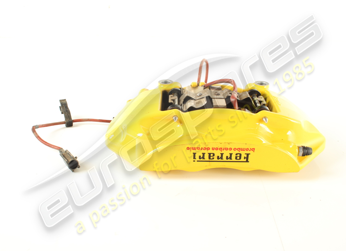 USED Ferrari CALIPER COMPLETE CARBON CERAMIC POST.SX GIAL . PART NUMBER 875183 (1)