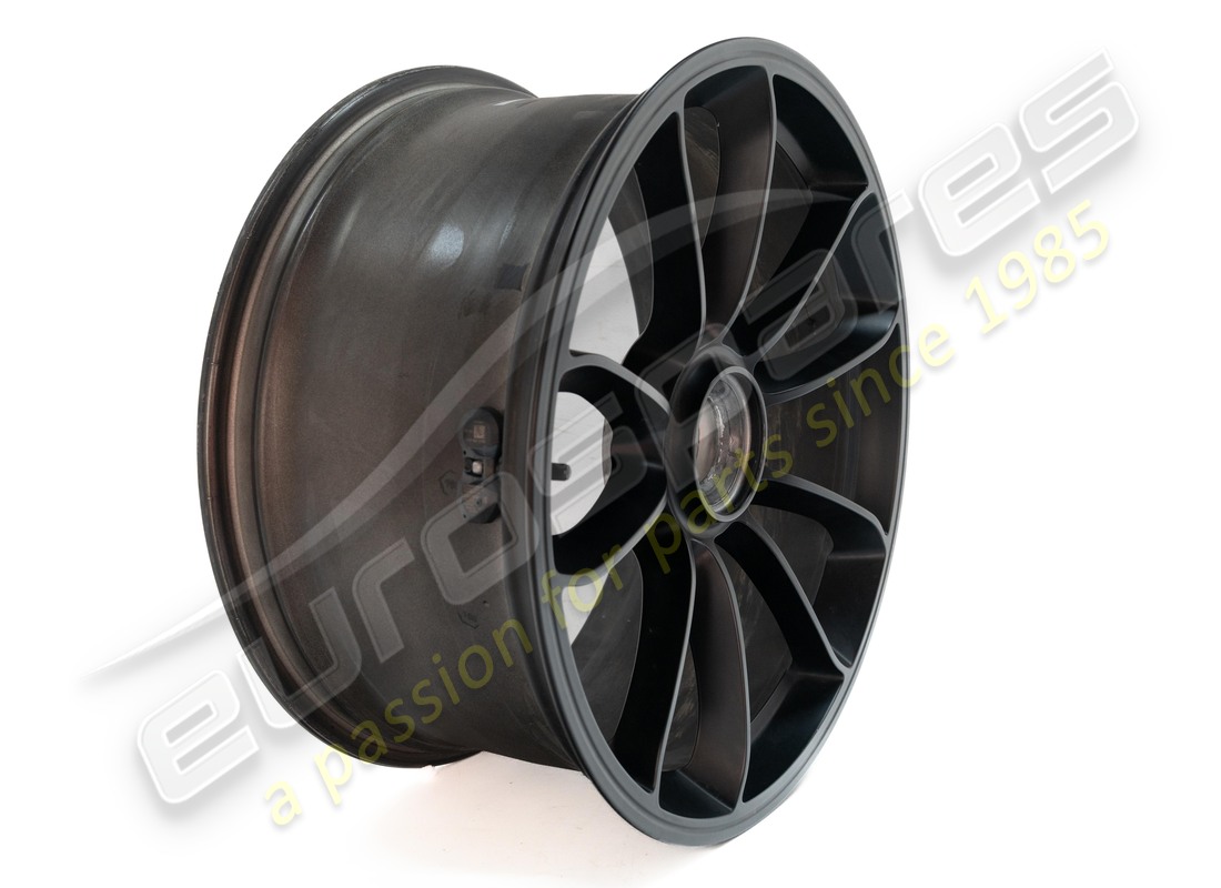 USED PORSCHE FRONT ALLOY WHEEL RIM ,GT3 RS MATT BLACK. PART NUMBER 99136216382JE1 (2) used porsche front alloy wheel rim ,gt3 rs matt black. part number 99136216382je1 (2)