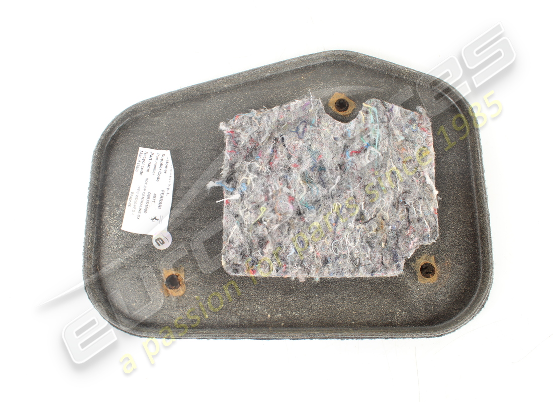 USED FERRARI RH INSPECTION PANEL. PART NUMBER 69761900 (3) used ferrari rh inspection panel. part number 69761900 (3)
