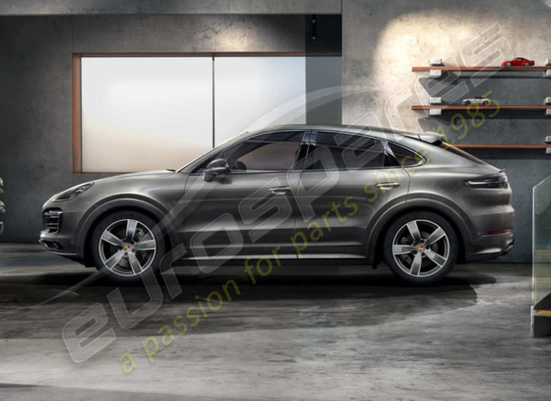 new porsche 20 inch cayenne sport classic winter wheel and tyre set. part number 9y0044630d (2)