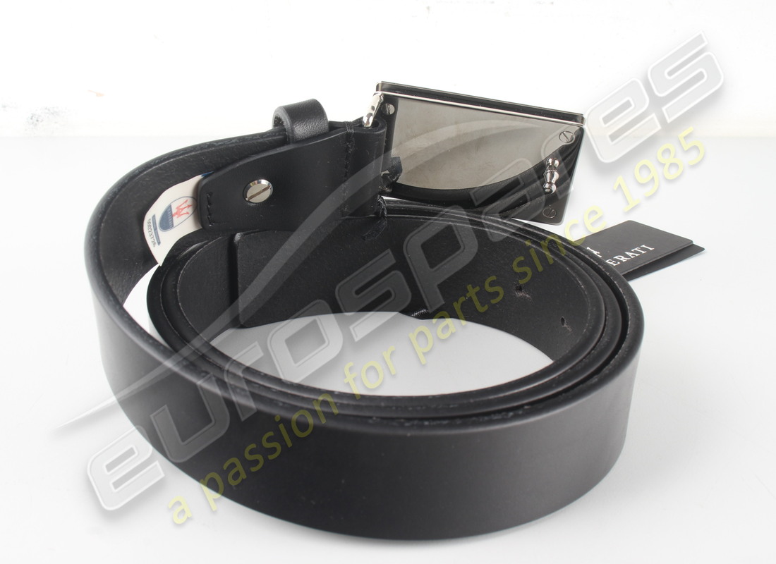 NEW MASERATI LEATHER BELT. PART NUMBER 920002455 (4) new maserati leather belt. part number 920002455 (4)
