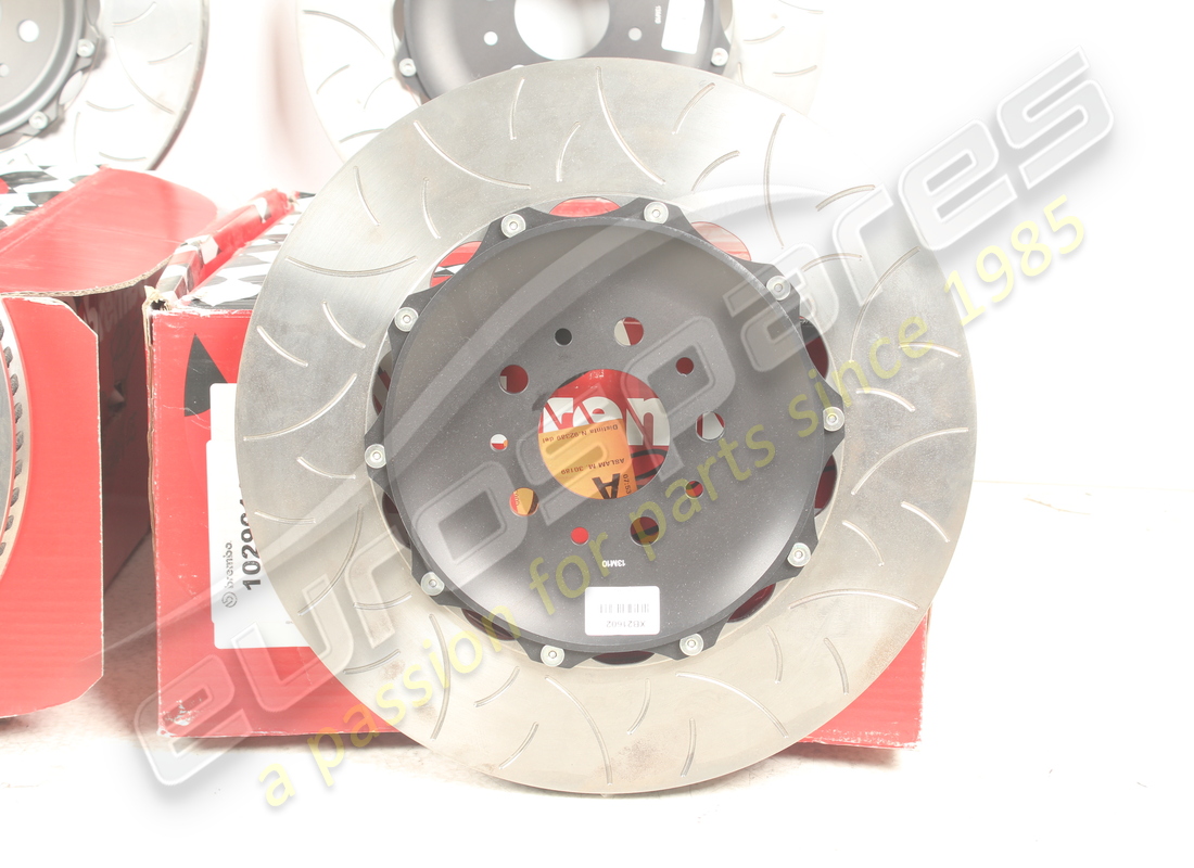 NEW EUROSPARES FRONT & REAR STEEL BRAKE DISC SET. PART NUMBER EAP1490231 (3) new eurospares front & rear steel brake disc set. part number eap1490231 (3)