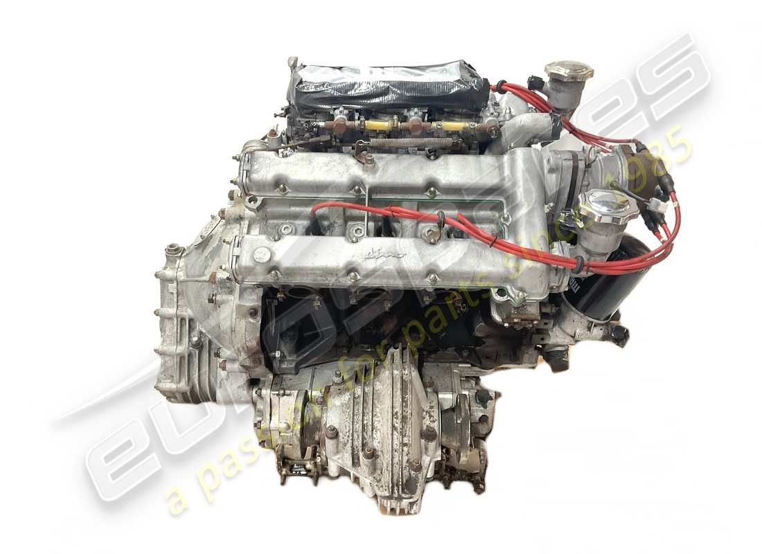USED FERRARI 246 GT/S ENGINE AND GEARBOX. PART NUMBER 9101189C (3) used ferrari 246 gt/s engine and gearbox. part number 9101189c (3)