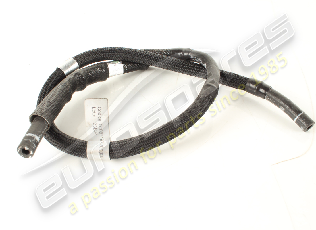 USED FERRARI COMPLETE LH RUBBER PIPE TO SEN. PART NUMBER 874972 (1) used ferrari complete lh rubber pipe to sen. part number 874972 (1)