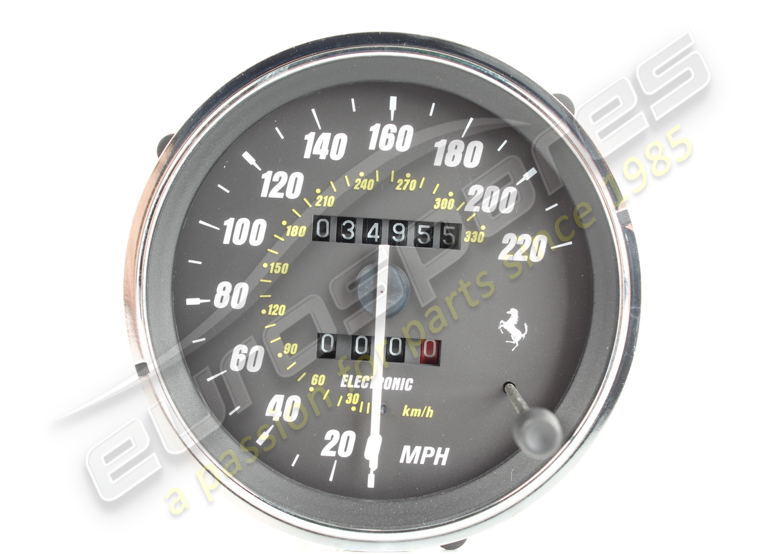 USED FERRARI ELECTRONIC ODOMETER-MILES. PART NUMBER 176975 (2) used ferrari electronic odometer-miles. part number 176975 (2)
