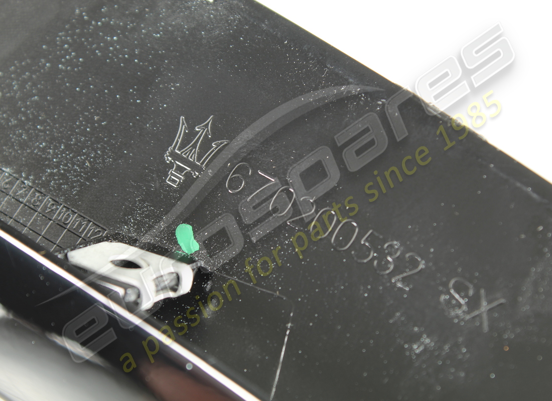 NEW MASERATI LH SIDE MOULDING. PART NUMBER 670240177 (3) new maserati lh side moulding. part number 670240177 (3)