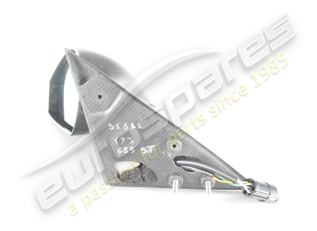 NEW FERRARI CARBON FIBER WING MIRRORS. PART NUMBER 70001455 (8) new ferrari carbon fiber wing mirrors. part number 70001455 (8)