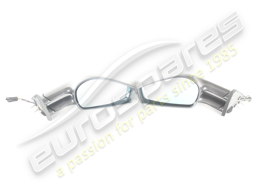 NEW FERRARI CARBON FIBER WING MIRRORS. PART NUMBER 70001455 (1) new ferrari carbon fiber wing mirrors. part number 70001455 (1)