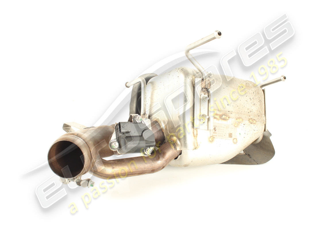 used ferrari complete lh exhaust silencer. part number 870458 (3)