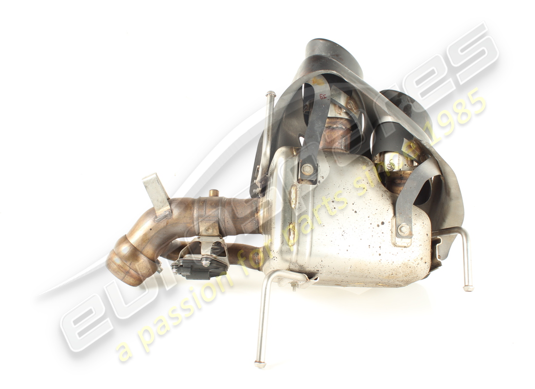 used ferrari complete lh exhaust silencer. part number 870458 (5)