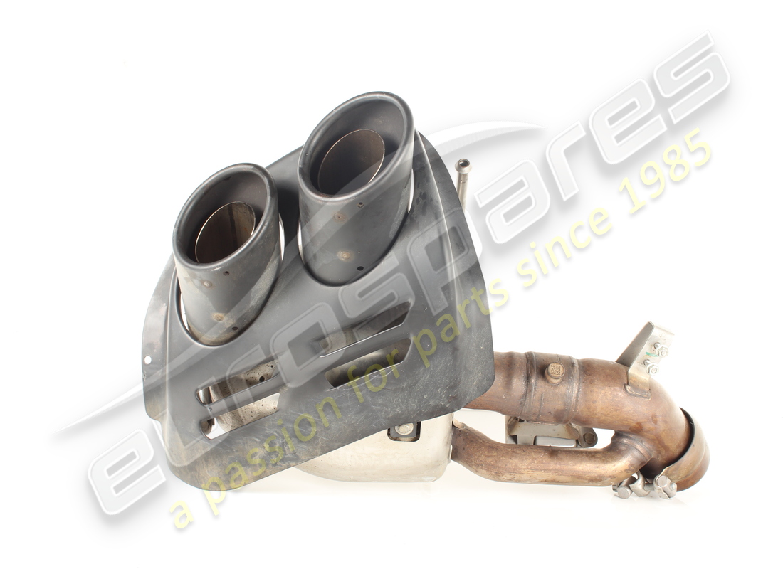 USED Ferrari COMPLETE LH EXHAUST SILENCER . PART NUMBER 870458 (1)