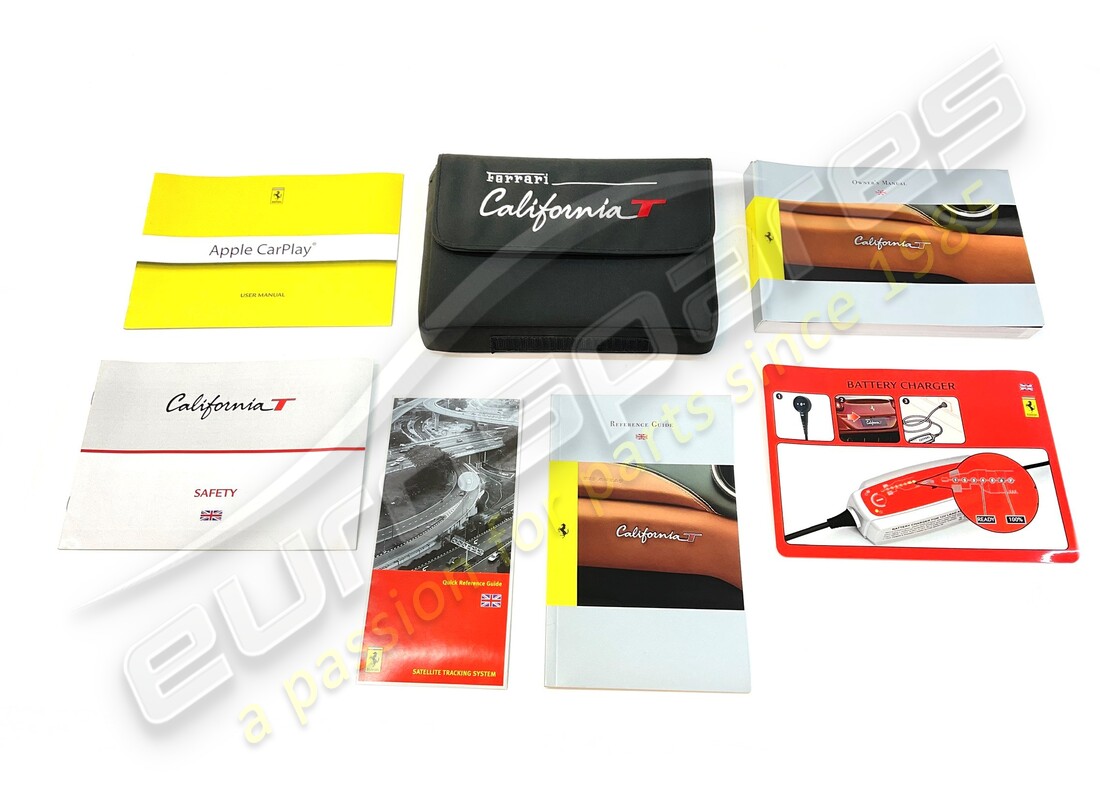 USED EUROSPARES CALIFORNIA T BOOK PACK. PART NUMBER EAP1447611 (1) used eurospares california t book pack. part number eap1447611 (1)
