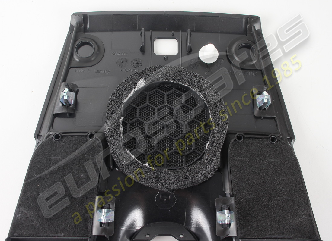 NEW PORSCHE TRIM CENTRE (PR:QR4,QR5) BLACK. PART NUMBER 991552151025Q0 (4) new porsche trim centre (pr:qr4,qr5) black. part number 991552151025q0 (4)
