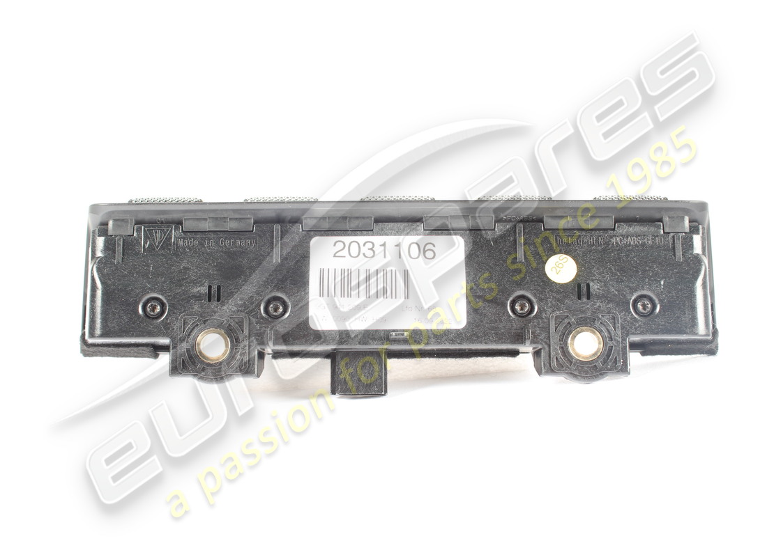 USED PORSCHE SWITCH MODULE. PART NUMBER 9GT941209E (3) used porsche switch module. part number 9gt941209e (3)