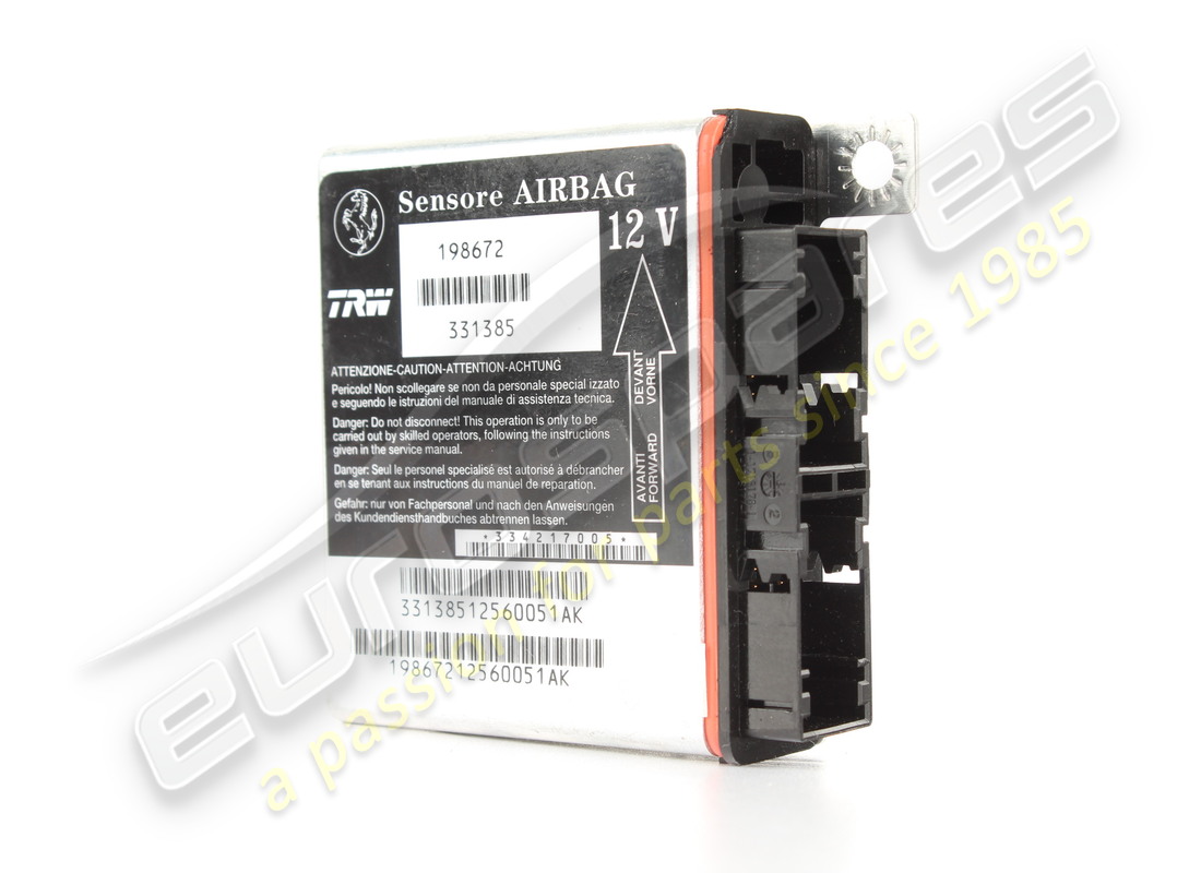 NEW FERRARI AIRBAG CONTROL UNIT. PART NUMBER 198672 (1) new ferrari airbag control unit. part number 198672 (1)