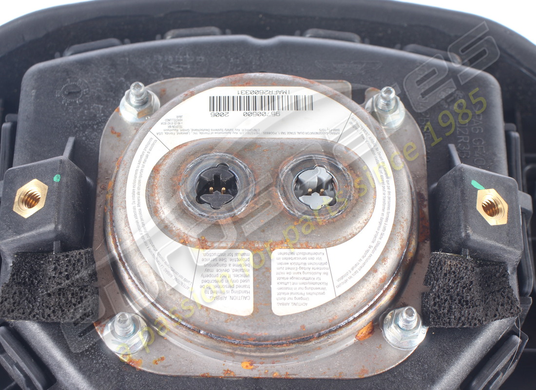 used aston martin module, airbag assembly green badge / silver ring. part number 4g43042b85aa (5)