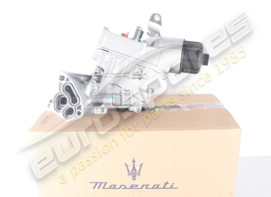 new maserati exchanger and oil filter part number 673010882