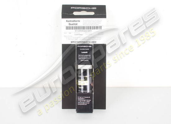 new porsche paint touch-up stick black part number 91109593221041