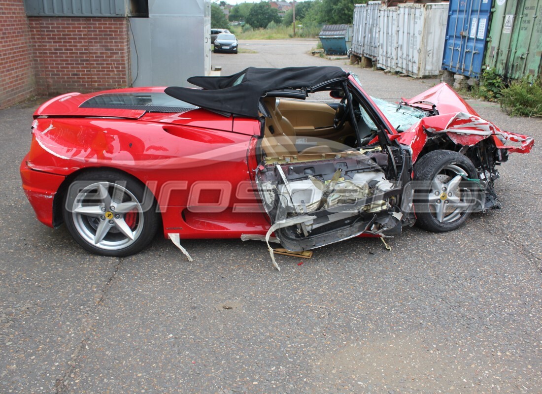 ferrari 360 spider with 23,000 kilometers, being prepared for dismantling #5