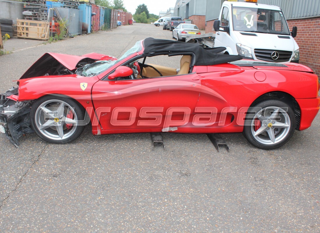 ferrari 360 spider with 23,000 kilometers, being prepared for dismantling #2