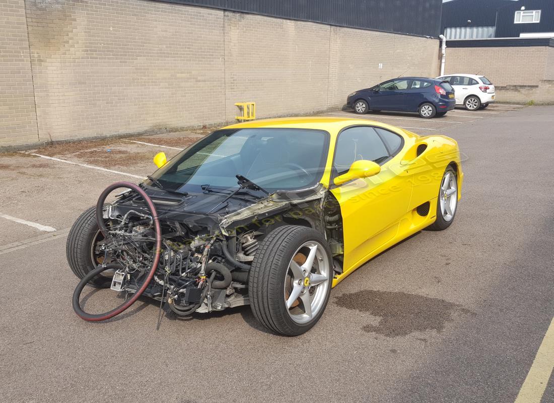 ferrari 360 modena with 39,000 miles, being prepared for dismantling #1