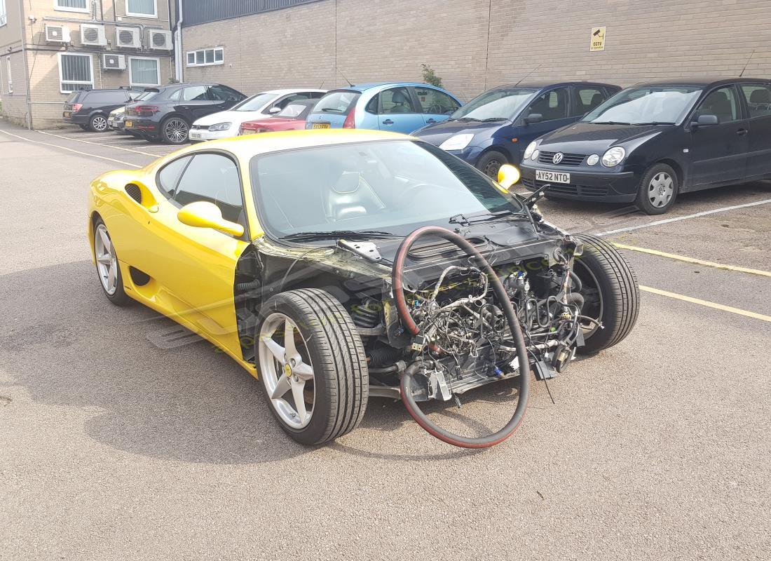 ferrari 360 modena with 39,000 miles, being prepared for dismantling #7