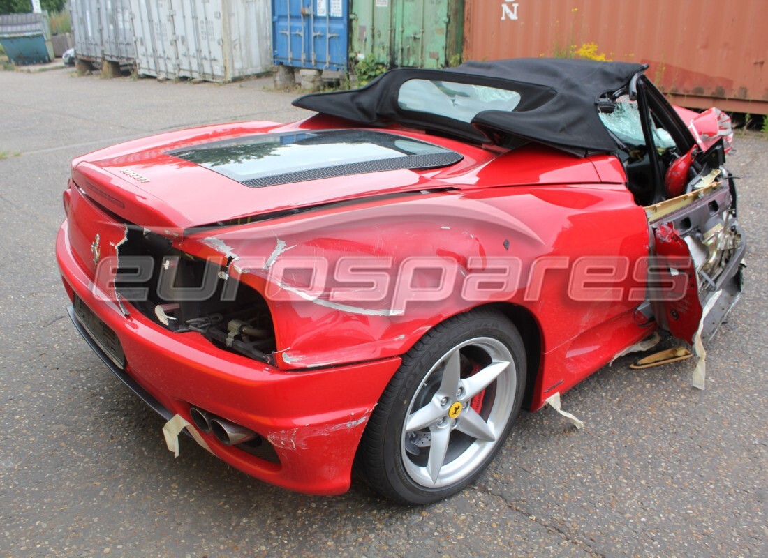 ferrari 360 spider with 23,000 kilometers, being prepared for dismantling #4